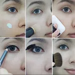 Teenagers make up tutorial icon