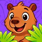 Toddler puzzle games for kids+ icon