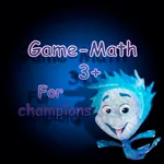 Game Math 3+ fun puzzle for ch icon