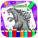 Coloring Dinosaur Jurassic icon