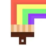 Paint the tile: Pixel puzzle icon