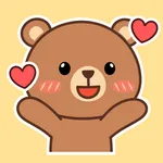 Oh My Bear Cute Stickers icon