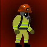 Rescuer - firefighter rescue g icon