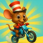 Moto Mouse Stunts:(Rat in hat) icon