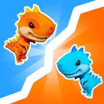 Dino Merge & Fight icon