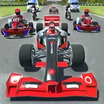 Kart vs Formula racing icon