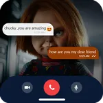 chucky Doll fake  Video call icon