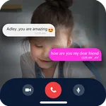 fake call video a for Adley icon
