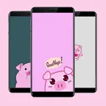 Cute Pig Wallpapers Background icon
