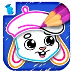 Baby coloring book for kids 2+ icon