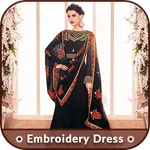 Embroidery Dress Design icon