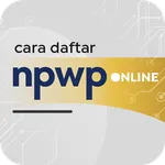 Cara daftar - NPWP online icon