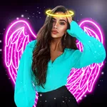 Neon Wings Photo Editor icon