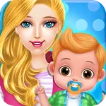 Baby daily care & dressup icon