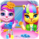 Kitty nails paint classes icon