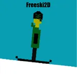 Freeski 2D icon