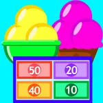 ice cream shop cashier game icon