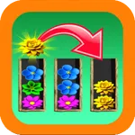 Bloom color sort puzzle game icon