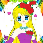 Coloring Anime Girls icon