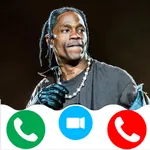 travis scott fake video call icon