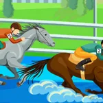 Crazy Horse Racing - Idle Game icon