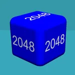 2048 Dice: 3D Cube Merge Game icon