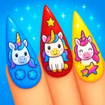 Nail Salon Games For Kids icon