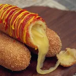 korean corn dog recipe icon