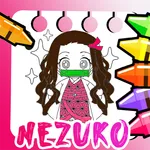 Nezuko KNY - Coloring Book icon
