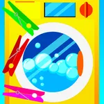 laundry washing machine game icon