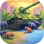 Idle Zombie and Cars : Online icon