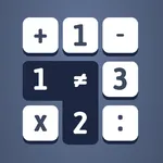 1≠2: Math & Logic Puzzle icon