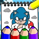 Soni Coloring Blue Hedgehog icon