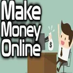 How to make money online icon