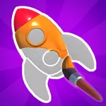 Color Brush 3D icon