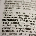 English dictionary icon