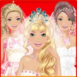 Elegant Wedding Dress up Game icon