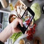 Healthy nutrition icon