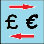 Pasar de libras a euros icon