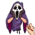 How to draw horrors icon
