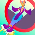 Flying boots 3D icon