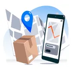 Track shipments and parcels icon