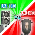 Merge Monster: Toilet Attack icon