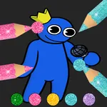 Rainbow Coloring Friends 2 App icon