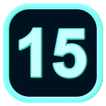 Number Triangle: Make 15 icon