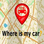 Where is my car? icon