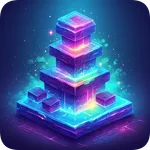 Neon Stack 3D Enhanced icon