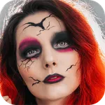 Halloween makeup photo editor icon