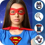 Superhero photo editor icon