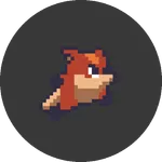 The raccoon's island icon